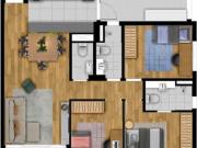 Apartamento em Pinheiros, São Paulo/SP de 111m² 3...