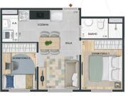 Apartamento em Ponte Grande Guarulhos SP