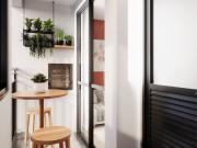 Apartamento em Prado Velho, Curitiba/PR de 56m² 3...