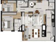 Apartamento em Quarta Parada, São Paulo/SP de 96m² 3...