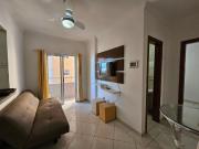 Apartamento em Vila Caiçara, Praia Grande/SP de 42m² 1...