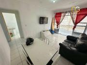 Apartamento em Vila Caiçara, Praia Grande/SP de 45m² 1...