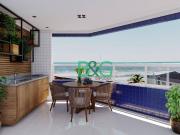 Apartamento em Vila Caiçara, Praia Grande/SP de 72m² 2...