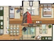 Apartamento em Vila Formosa, São Paulo/SP de 60m² 2...