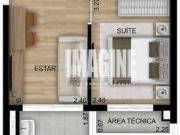Apartamento em Vila Guilhermina, São Paulo/SP de 34m² 1...