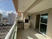Apartamento em Vila Mirim, Praia Grande/SP de 76m² 2...