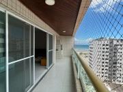 Apartamento em Vila Tupi, Praia Grande/SP de 107m² 2...