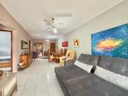 Apartamento em Vila Tupi, Praia Grande/SP de 130m² 3...