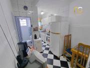 Apartamento em Vila Tupi, Praia Grande/SP de 43m² 1...