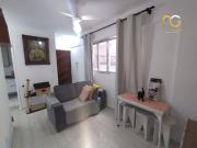 Apartamento em Vila Tupi, Praia Grande/SP de 45m² 1...