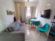 Apartamento em Vila Tupi, Praia Grande/SP de 49m² 2...