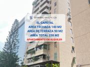 Apartamento en alquiler amoblado en La Carlota 230 M2