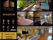 APARTAMENTO EN ARRIENDO EL POBLADO LA LINDE