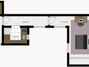 Apartamento en el barrio de Santa Catalina