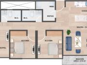 APARTAMENTO EN VENTA EN LA AVENIDA ALBERTO MENDOZA/... APARTAMENTO EN VENTA EN LA AVENIDA ALBERTO MENDOZA/...