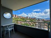 Apartamento en venta en piso alto en el poblado