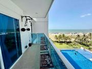 APARTAMENTO EN VENTA VISTA AL MAR EN LA BOQUILLA AMOBLADO