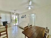 Apartamento no Guarujá, Enseada, 2 Quartos, Sendo 1...