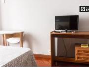 ¡Apartamento estudio con balcón en alquiler, justo en el...