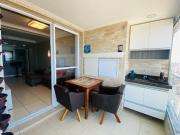 Apartamento frente ao mar Praia Grande Lazer Completo