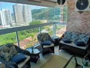 Apartamento frente ao Mar, Varanda com Vista Panoramica,...