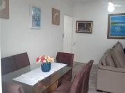 Apartamento Frente Mar Mobiliado de 02 dormitórios sendo...