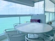 Apartamento frente Ã praia, 03 suÃtes, 02 vagas, lazer,...