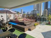 Apartamento Garden 120 m2 Campo Belo Área externa com...