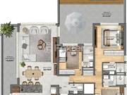 Apartamento Garden, 3 dormitórios, 216.65 m², em Rio Branco