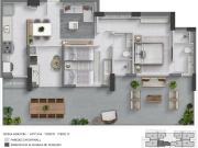 APARTAMENTO GARDEN 96M² 2 QUARTOS 1 DELES SUÍTE 2...