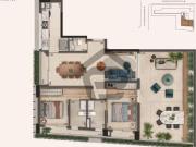 Apartamento Garden à Venda com 2 Suítes no Itaim Bibi