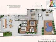 Apartamento Garden alto padrão, 3 quartos com suíte, 3...