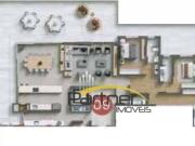 Apartamento Garden com 3 dormitórios à venda, 206 m² por...