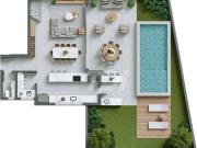 Apartamento Garden com 3 dormitórios à venda, 245 m² por...