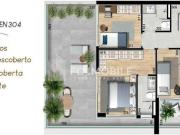 Apartamento Garden com 3 quartos sendo 1 suíte, à venda...