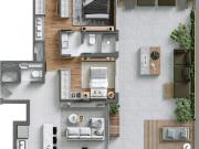 Apartamento Garden Suspenso à Venda com 3 Suítes e 3...