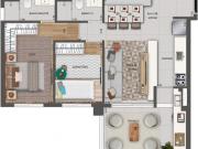 Apartamento Jardim Prudência 2 Dormitórios Pronto p/Morar!