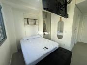 Apartamento loft para locação 1 dormitório MOBILIADO no...