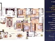 Apartamento Mansão Bellagio à venda 220m² Alphaville 1,...