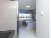 Apartamento mobiliado, 1 dorm c/ garagem boa vis