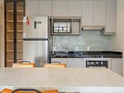 Apartamento mobiliado 2 dormitórios com suíte Vila Nova...