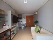 Apartamento mobiliado 2 quartos à beira mar de muro alto