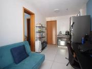 APARTAMENTO MOBILIADO 33M² COM VARANDA E VAGA BLEND...