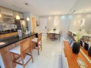 Apartamento mobiliado 54m² suíte 1 vaga na Vila Nova...