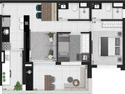Apartamento Mobiliado a Venda na Vila Madalena 2 Quartos...