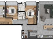 Apartamento Mobiliado a Venda Vila Madalena 3 Suítes e 2...