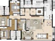 Apartamento Mobiliado a Venda Vila Romana 3 Quartos e 5...