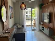 APARTAMENTO MOBILIADO COM 2 DORMITÓRIOS NA PRAIA GRANDE