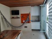 Apartamento mobiliado com 2 dormitórios para alugar, 84...