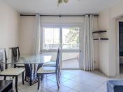 Apartamento mobiliado com 2 quartos e vaga no Bairro Cristal